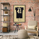 New Orleans Saints<br>Alvin Kamara Jersey Print