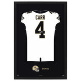New Orleans Saints<br>Derek Carr Jersey Print