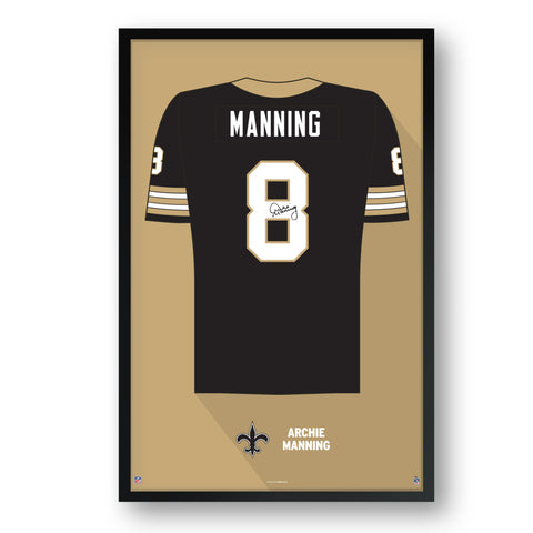 New Orleans Saints<br>Archie Manning Jersey Print