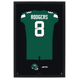 New York Jets<br>Aaron Rodgers Jersey Print