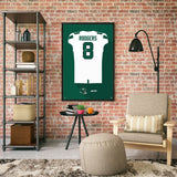 New York Jets<br>Aaron Rodgers Jersey Print