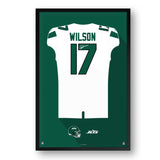 New York Jets<br>Garrett Wilson Jersey Print