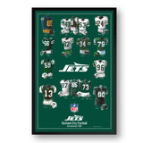 New York Jets<br>Uniform Heritage Vertical Print