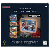 Ohio State Buckeyes<br>LED Lite Box Four Seasons Art