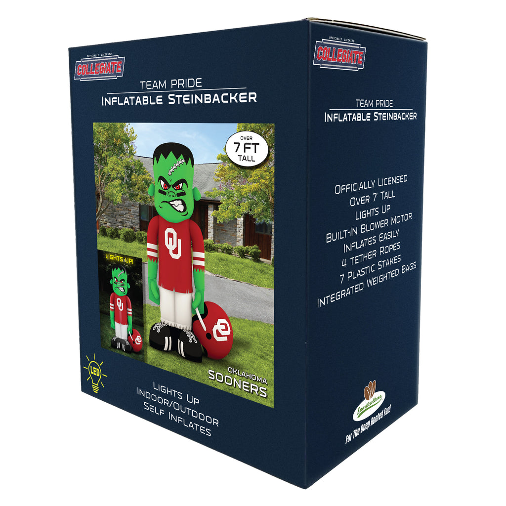 Oklahoma SoonersInflatable Steinbacker - For The Deep Rooted Fan ...