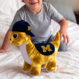 Michigan Wolverines<br>Fanasaur Huddle Plush
