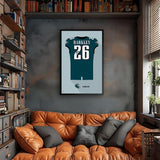 Philadelphia Eagles<br>Saquon Barkley Jersey Print