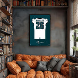 Philadelphia Eagles<br>Saquon Barkley Jersey Print