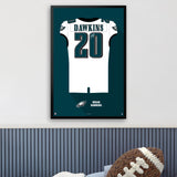 Philadelphia Eagles<br>Brian Dawkins Jersey Print