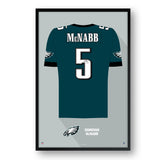 Philadelphia Eagles<br>Donovan McNabb Jersey Print