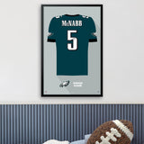 Philadelphia Eagles<br>Donovan McNabb Jersey Print