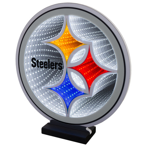 Pittsburgh Steelers<br>LED Infinity Logo Light