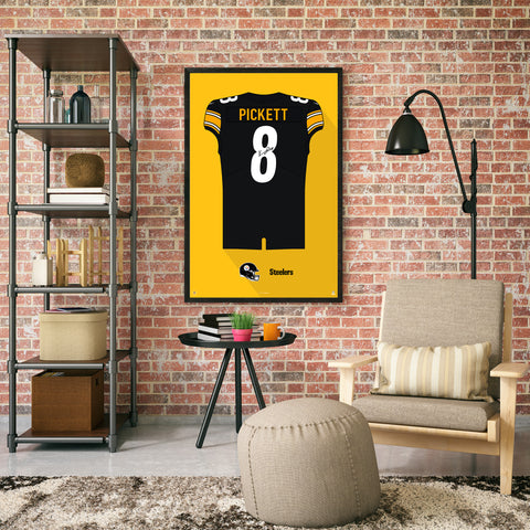 Pittsburgh SteelersKenny Pickett Jersey Print - For The Deep