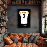 Pittsburgh Steelers<br>Russell Wilson Jersey Print