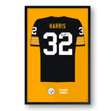 Pittsburgh Steelers<br>Franco Harris Jersey Print