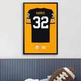 Pittsburgh Steelers<br>Franco Harris Jersey Print