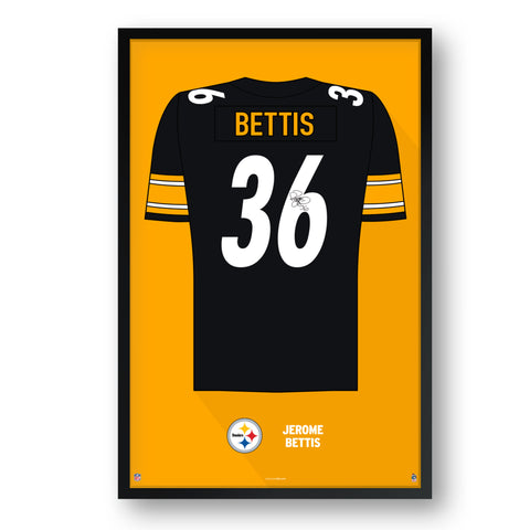 Pittsburgh Steelers<br>Jerome Bettis Jersey Print