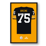 Pittsburgh Steelers<br>Joe Greene Jersey Print