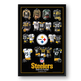 Pittsburgh Steelers<br>Uniform Heritage Vertical Print