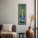 Los Angeles Rams<br>Electric Guitar Print