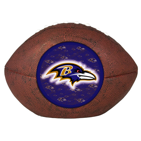 Baltimore Ravens<br>LED 3D Logo Resin Football