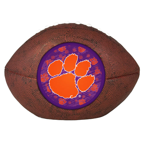 Clemson Tigers<br>LED 3D Logo Resin Football