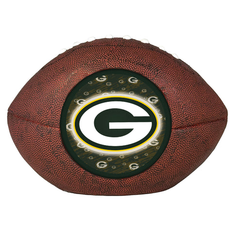 Green Bay Packers<br>LED 3D Logo Resin Football