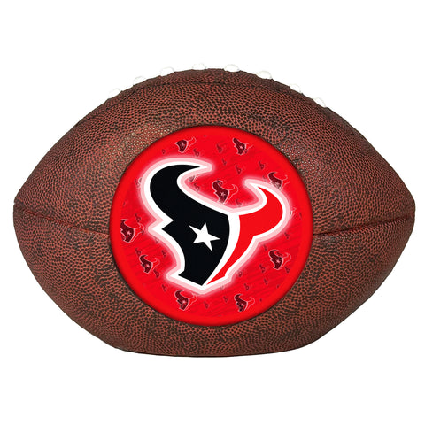 Houston Texans<br>LED 3D Logo Resin Football
