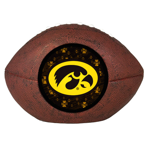 Iowa Hawkeyes<br>LED 3D Logo Resin Football