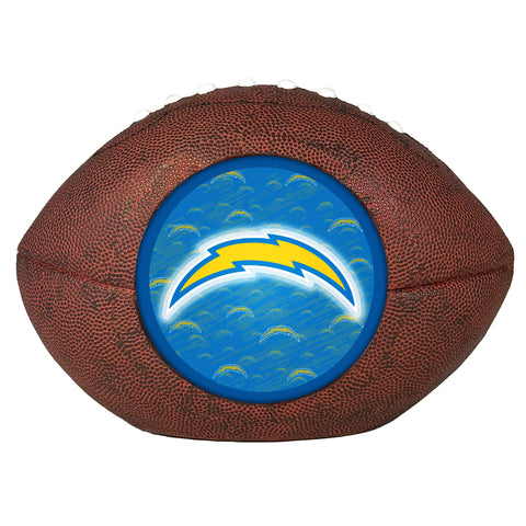 Los Angeles Chargers<br>LED 3D Logo Resin Football