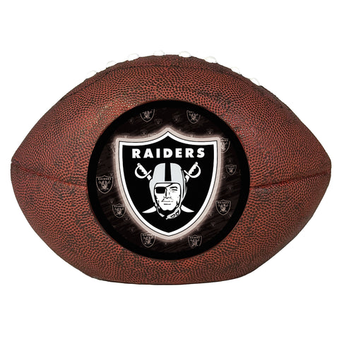 Las Vegas Raiders<br>LED 3D Logo Resin Football