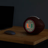 Miami Hurricanes<br>LED 3D Logo Resin Football