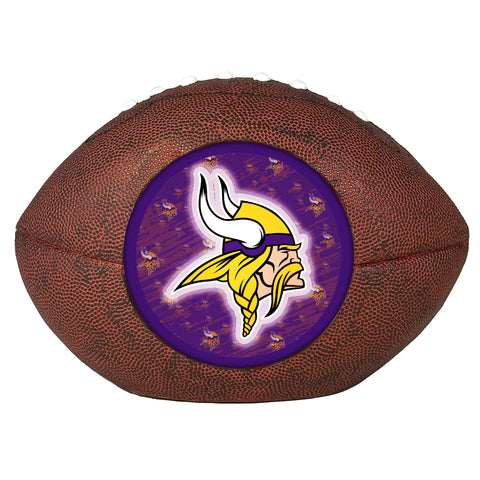Minnesota Vikings<br>LED 3D Logo Resin Football