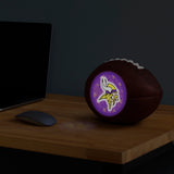 Minnesota Vikings<br>LED 3D Logo Resin Football