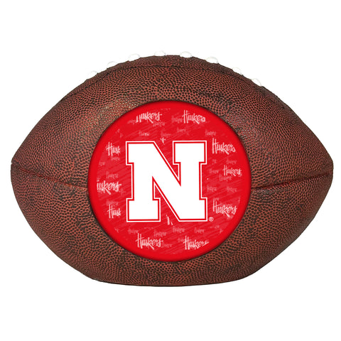 Nebraska Cornhuskers<br>LED 3D Logo Resin Football