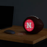 Nebraska Cornhuskers<br>LED 3D Logo Resin Football