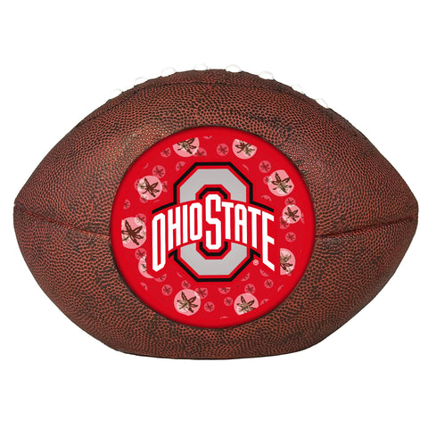 Ohio State Buckeyes<br>LED 3D Logo Resin Football