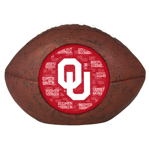Oklahoma Sooners<br>LED 3D Logo Resin Football