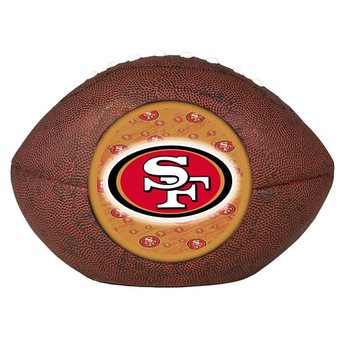 San Francisco 49ers<br>LED 3D Logo Resin Football