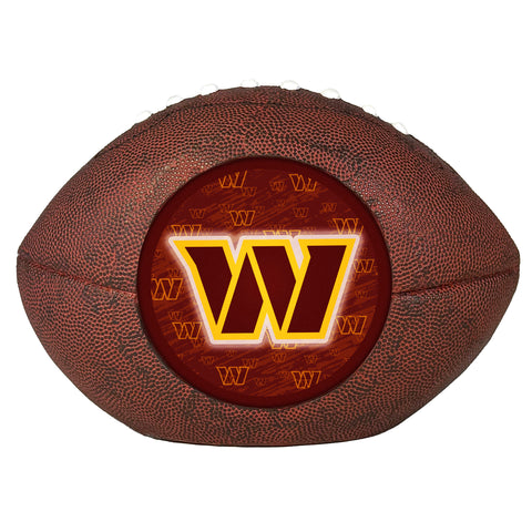 Washington Commanders<br>LED 3D Logo Resin Football