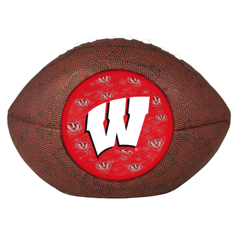 Wisconsin Badgers<br>LED 3D Logo Resin Football