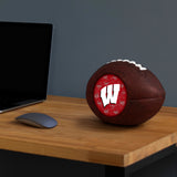 Wisconsin Badgers<br>LED 3D Logo Resin Football