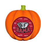 Alabama Crimson Tide<br>LED 3D Logo Resin Pumpkin