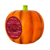Arkansas Razorbacks<br>LED 3D Logo Resin Pumpkin