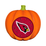 Arizona Cardinals<br>LED 3D Logo Resin Pumpkin