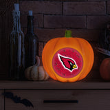 Arizona Cardinals<br>LED 3D Logo Resin Pumpkin