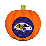 Baltimore Ravens<br>LED 3D Logo Resin Pumpkin