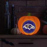 Baltimore Ravens<br>LED 3D Logo Resin Pumpkin