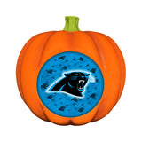 Carolina Panthers<br>LED 3D Logo Resin Pumpkin
