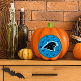 Carolina Panthers<br>LED 3D Logo Resin Pumpkin